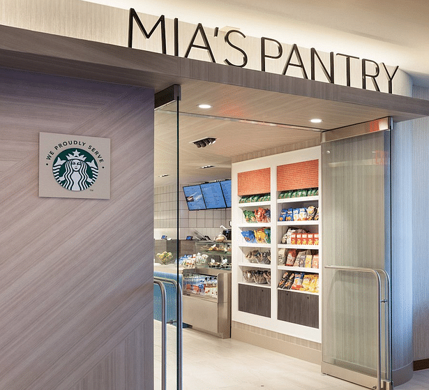 MIA’s Pantry at Miami Airport Marriott by CORE architecture + design 