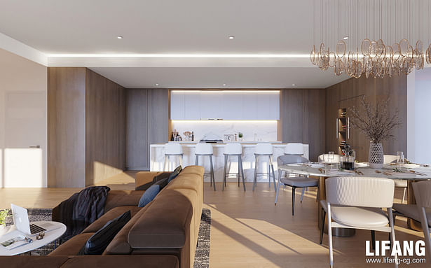 Lifang Interior residential 3d vision rendering