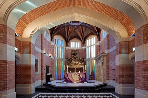 Radley College Chapel Extension by Purcell Architecture Limited. Photo: Nick Kane