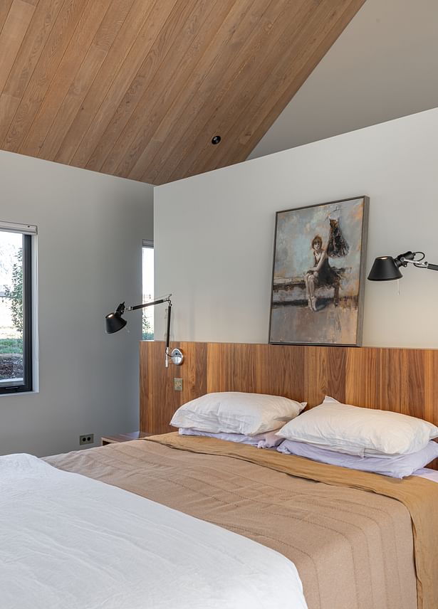 Ben Hudson Architects - Gallery House - bedhead joinery