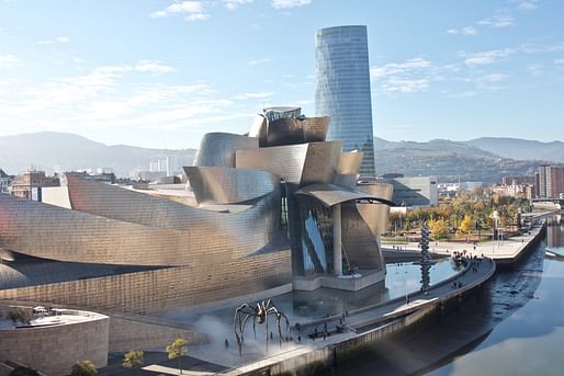 Frank Gehry's Guggenheim Bilbao. Image credit: Naotake Murayama/Flickr under <a href="https://creativecommons.org/licenses/by/2.0/deed.en">Creative Commons</a>