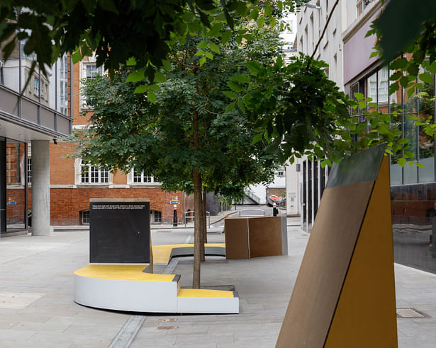 Speaker's Plinths. Photography: Luke O'Donovan