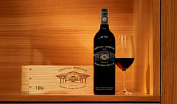 New Château Margaux wine bottle design features Norman Foster's architecture