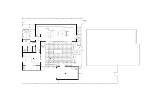 Central Area Backyard Cottage - Plan (Fivedot)