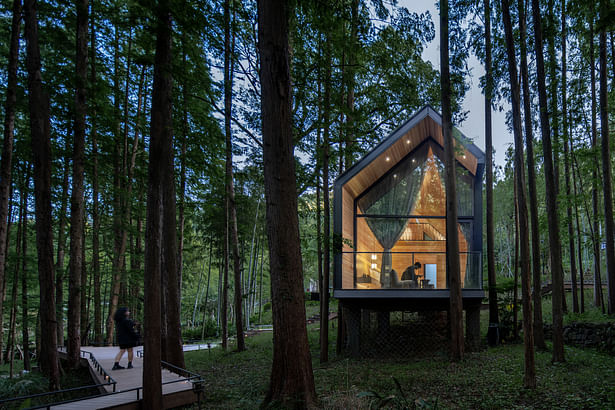 Metasequoia Wood Cottage ©Chen Xi Studio