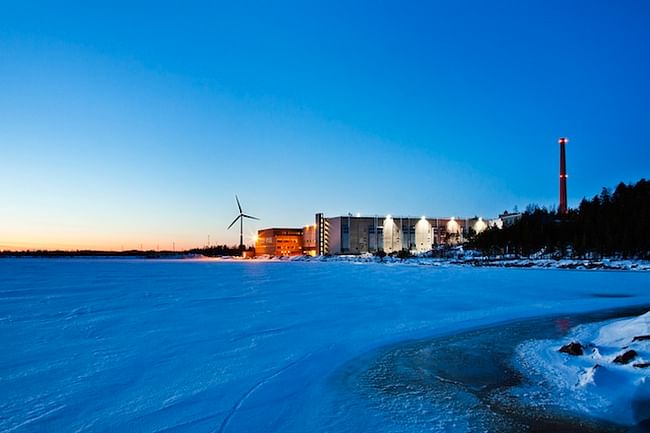 Hamina data center. Image via Google.