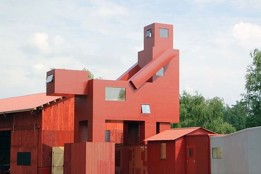 Canceled: the 40-ft-tall livable architectural sculpture, Domestikator, by Atelier Van Lieshout will not be part of an upcoming Paris contemporary art fair after all. 