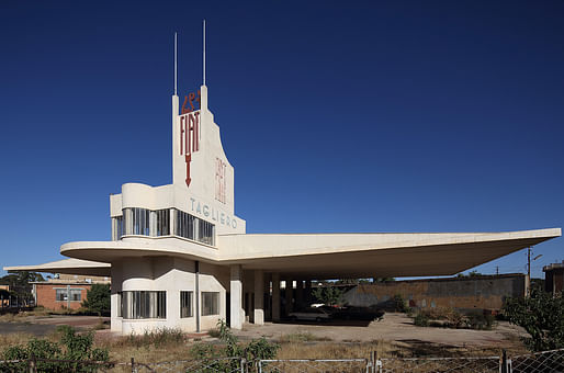 RIBA President’s Medal for Research winner: “Asmara – Africa’s Modernist City: UNESCO World Heritage Nomination”. Depicted: Tagliero - Former Fiat Garage. Photo © Edward Denison.