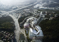 Winning design proposal I-Square in Seoul, South Korea, by Haeahn Architecture
