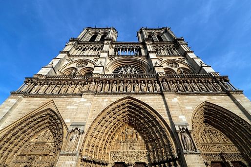 Notre Dame Cathedral in Paris, France (2017). Image © Rueters/Philippe Wojazer