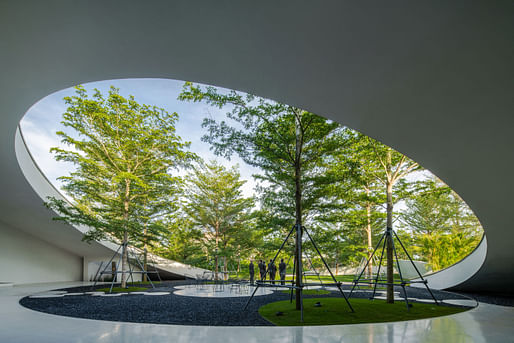Luxe Art Gallery in Hainan, China by 40 Studio; Landscape: Guangzhou Landscape Bidder Design Co., Ltd., Changsha Moby Landscape Planning & Design Co., Ltd., Landscape Architects 49; Photo: Zhu Di (SHADØO PLAY), He Chuan (Here Space, Here Architecture)