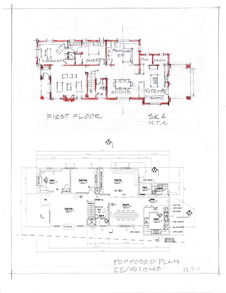 revised floor plan