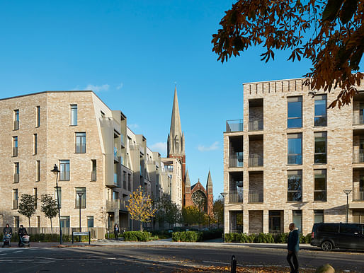 Unity Place, Brent, London, by Feilden Clegg Bradley Studios, Alison Brooks Architects, and Gort Scott (Design Architects); RM_A Architect (Delivery Architects). Image: Paul Riddle