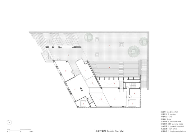 4-Second floor plan ©Atelier Diameter