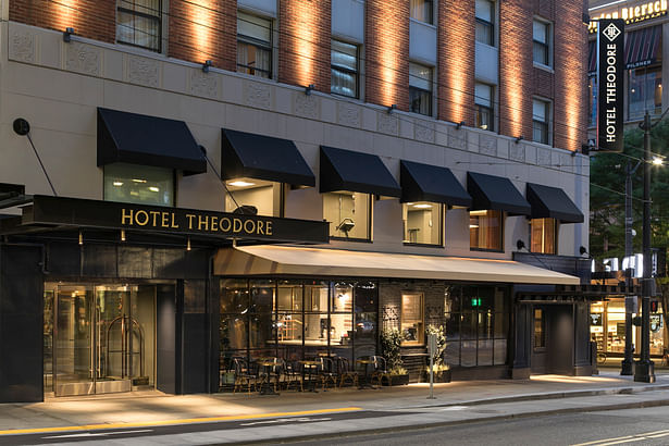 Hotel Theodore & Rider Restaurant (Image: William P. Wright)