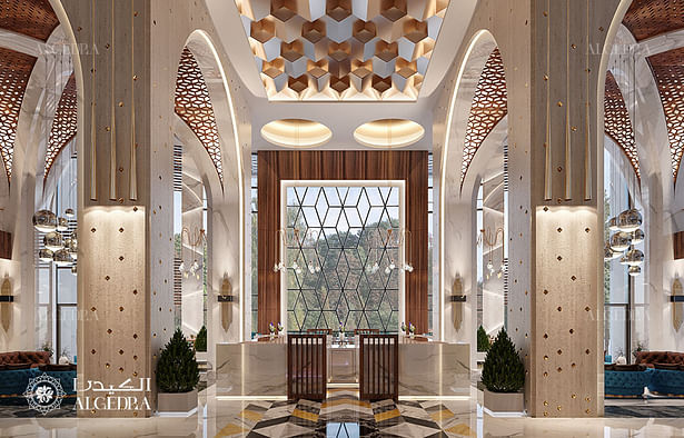 Luxury hotel architectural design