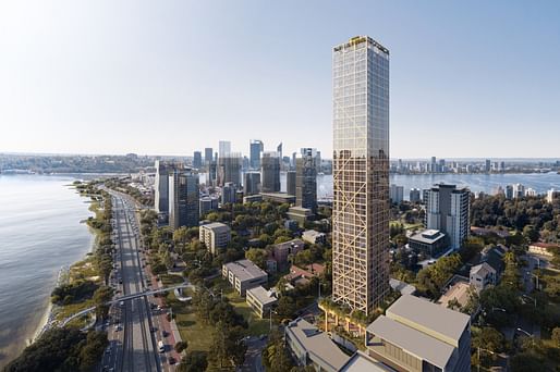 C6 in Perth, Australia by Fraser & Partners for Grange Development