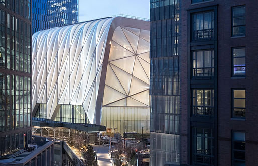 The Shed by Diller Scofidio + Renfro in collaboration with Rockwell Group. Photo: Iwan Baan, courtesy of The Shed