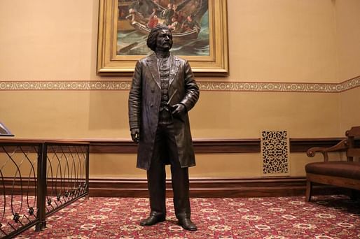 Frederick Douglass. Photo by Danielle E. Gaines. Via marylandmatters.org