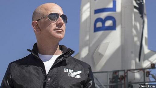 Jeff Bezos. Image courtesy of Blue Origin