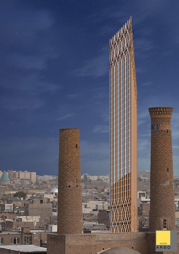 High rise Apartment Building Design View 1 at Sanaa, Yemen