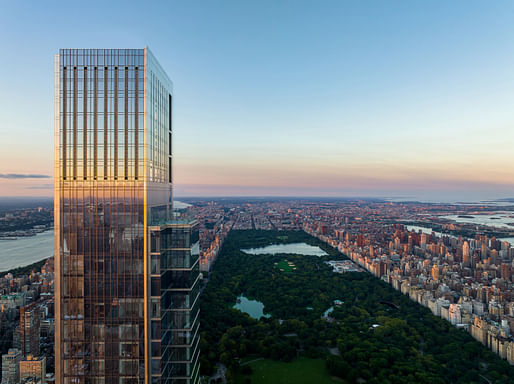 Taking up the 129th–131st floors, the Central Park Tower penthouse could be yours for a cool $250 million. Image: Cody Boone courtesy SERHANT Studios