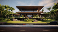 Resort villa by Vo Huu Linh Architects
