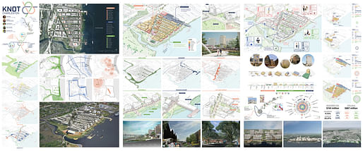 2023 Gerald D. Hines Student Urban Design Competition winner 'Knot Charleston' from Harvard University. Image courtesy Urban Land Institute