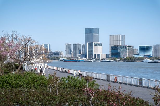 New landmark facing the Huangpu River