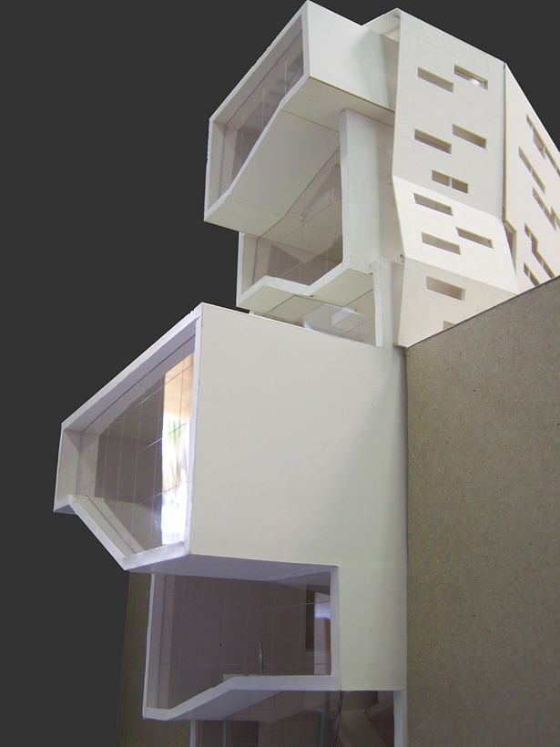 Model, 3rd Street South View