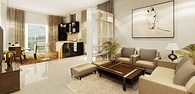 Luxury Living Room Renderings