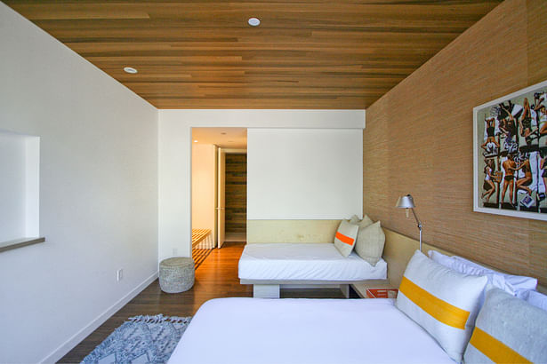 Guest Rooms with Baltic Birch Built-In Beds