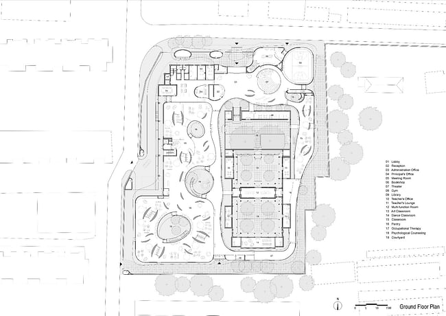 Plan. Image courtesy of MAD Architects.