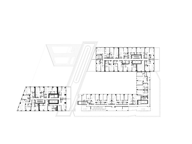 Floor 7 plan. Image credit: OMA