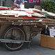 Informal waste cardboard collectors in Seoul.