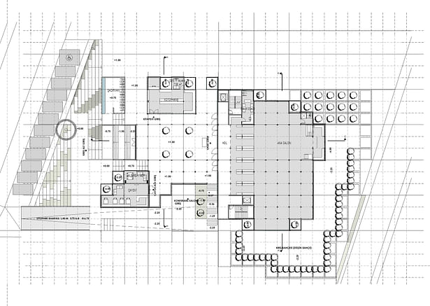 Ground floor plan. Image © rggA