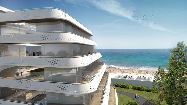 Baltic Beach Hotel / Competition Entry S&P architects
