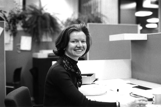 A portrait of Nancy A. Abshire at work. Image: SOM. 