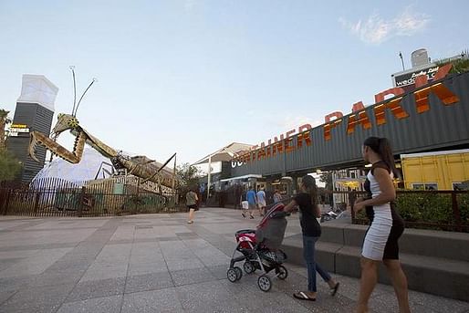 Las Vegas' Container Park. Photo: Mary Stevens/CNBC