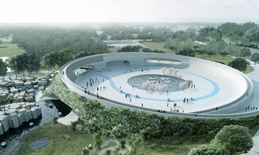 Zootopia … Bjarke Ingels’s proposal for a zoo without enclosures. (The Guardian; Image: BIG)