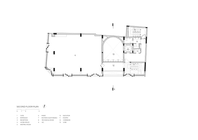 2nd floor plan. Image credit: Tropical Space