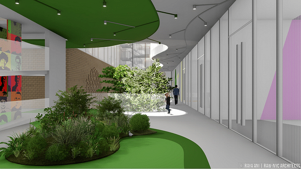 Iraqi Home Foundation for Creativity -Interior Project Design 