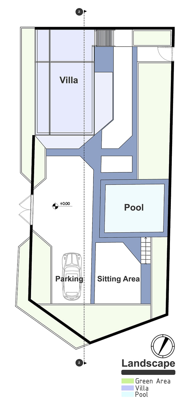 Land scape - site plan