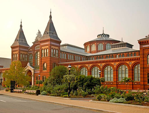 The Arts and Industries Building at the Smithsonian Institution in Washington, DC. Image via the Smithsonian Institution.
