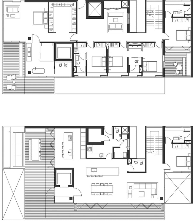 Duplex apartment