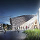 Austrian Expo Pavilion proposal by Bence Pap and Mario Gasser. Image courtesy of Bence Pap and Mario Gasser.