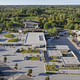 Aerial shot of Frederik Meijer Gardens & Sculpture Park. Image courtesy of TWBTA.