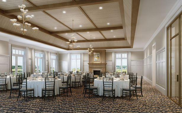 rendering of formal dining