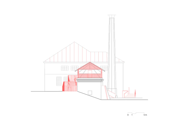Warehouse – East Facade ORA