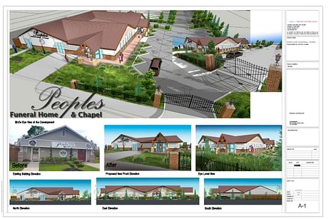 People's Funeral Home - addition, Denton, TX